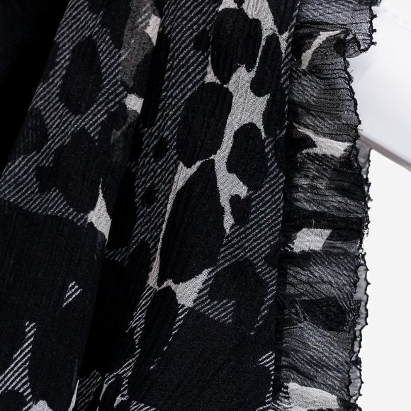 Burberry Beat Check Silk Peplum Tank - Picture 6 of 12